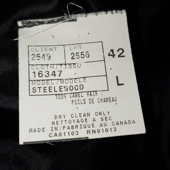 Loro Piana Saks Fifth Ave 100% Camel Hair..Size 42 L - Picture 13 of 15